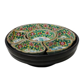 Chinese Porcelain Sweet Meats Tray