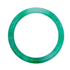 Chinese Green Jadeite Bangle