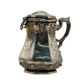 Judaica Silver Tzedakah Box