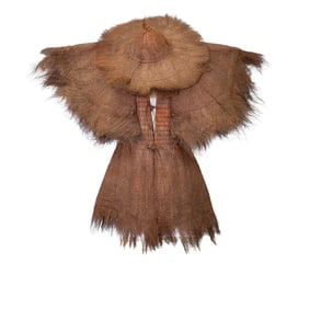 Antique Vietnamese Raincoat