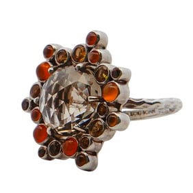 Lori Bonn Sterling Topaz Ring