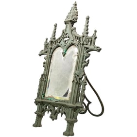 19th Cent. Gothic Revival Table Mirror
