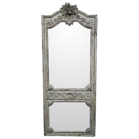 Distressed Floor Mirror