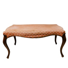 English Walnut Duet Bench