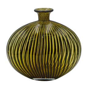 Dino Martens Style Murano Glass Vase