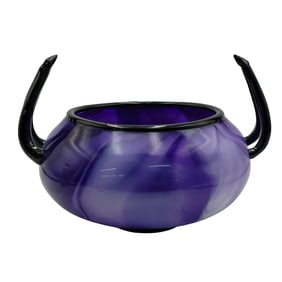 G. Brian American Art Glass Vase