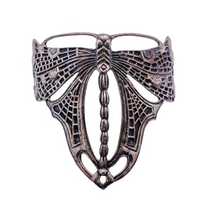 Art Nouveau Sterling Butterfly Cuff
