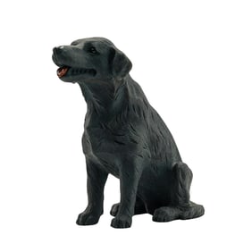 Asprey & Co. Carved Hardstone Black Labrador Retriever