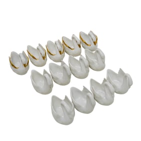 (13 pcs) Limoges Porcelain Swans