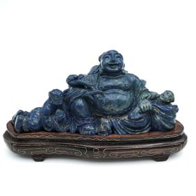 Chinese Carved Buddha Figurine