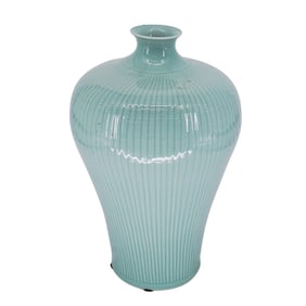 Chinese Celadon Grass Pattern Vase