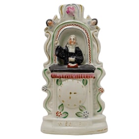 Antique Porcelain Figure of John Wesley