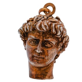 Italian Silver Michelangelo's David Pendant Charm