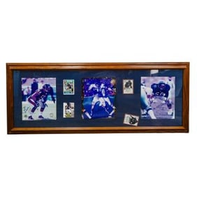 Chicago Bears Signed Memorabilia Collage