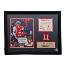 Michael Jordan (American, 1963-) Chicago Bulls Sports Memorabilia