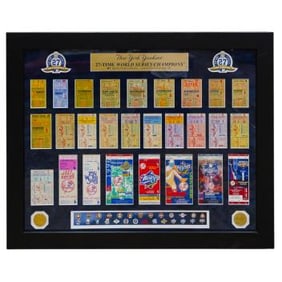 New York Yankees Limited Edition Replica Tickets