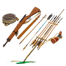 (7 pcs) Antique Safari Kit