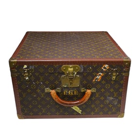 Vintage Louis Vuitton Alzer Monogram Hat Box