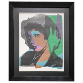 Andy Warhol (1928-1987) Ladies and Gentleman Silkscreen, 1975