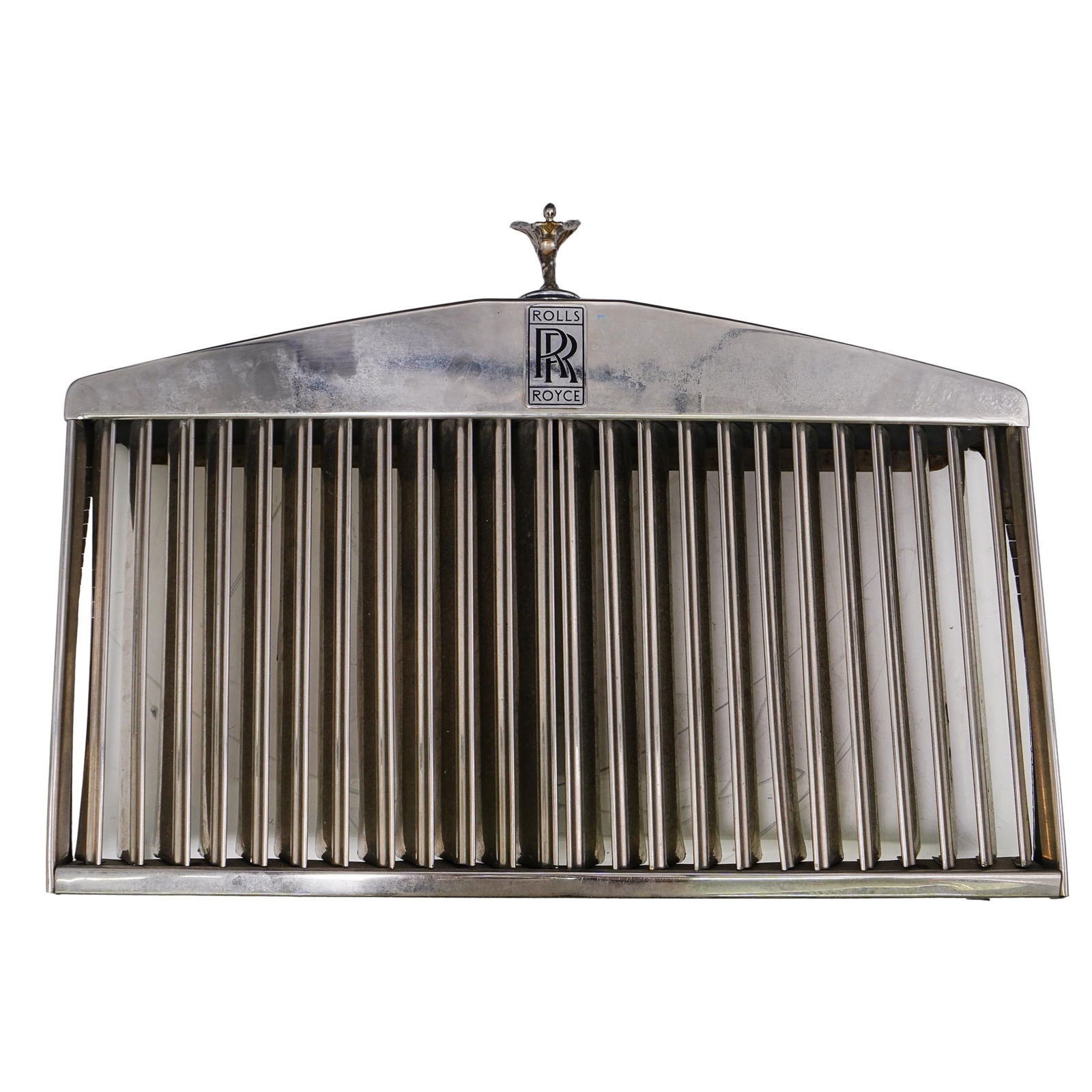 Rolls Royce Pantheon Silver Spur Grille with Spirit of Ecstasy (1 of 6)
