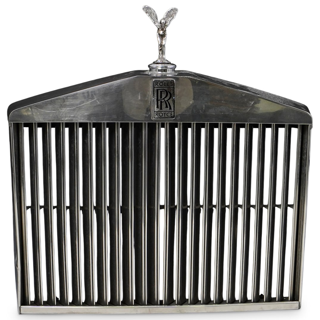 Rolls Royce Pantheon Silver Shadow II Grille with Spirit of Ecstasy (1 of 5)