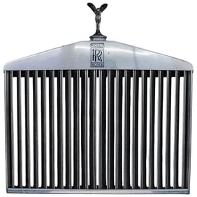 Rolls Royce Pantheon Grille with Spirit of Ecstasy
