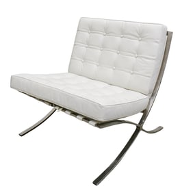 Style of Ludwig Mies Van Der Rohe "Barcelona" Chair