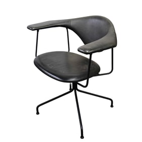 Style of GUBI "Masculo" Swivel Meeting Chair