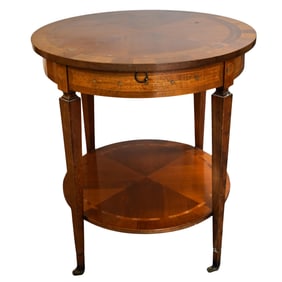 Annibale Colombo Inlaid Wooden Table
