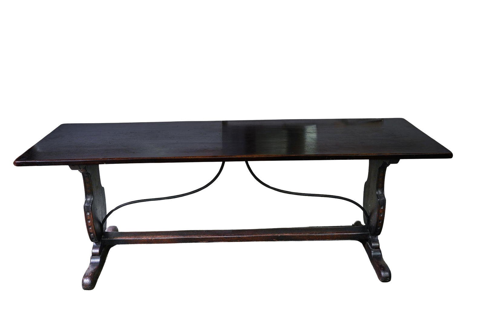 18th Century Spanish Baroque Oak Wood Table (1 of 6)