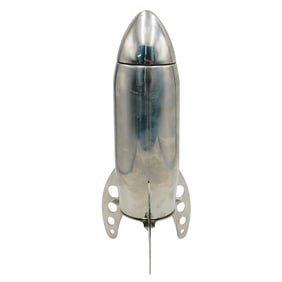 Viski Chrome Plated Rocket Shaker