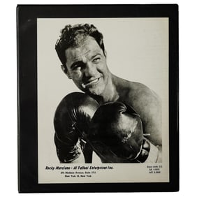 Rocky Marciano - Al Falloni Boxing Enterprise Promotional Advertisements