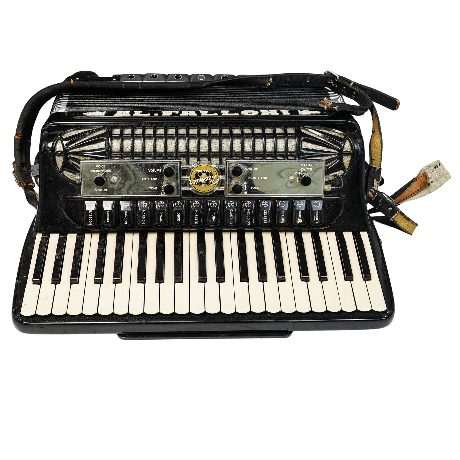 Al Falloni (1942-2021, American) Personal Accordion in Travel Case (1 of 9)