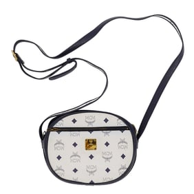 MCM Munchen Leather Shoulder Bag