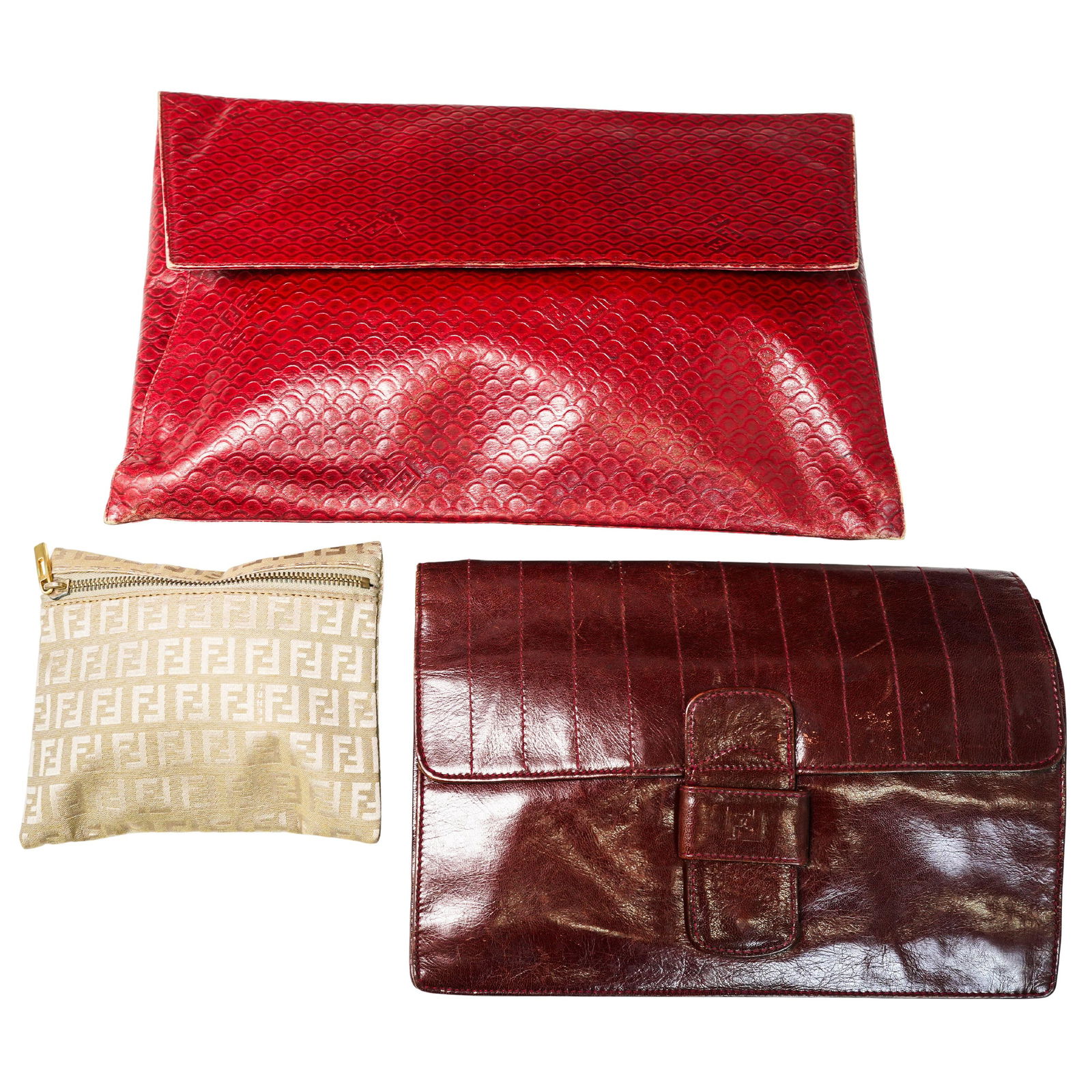 (3 Pcs) Vintage Fendi Bags (1 of 8)