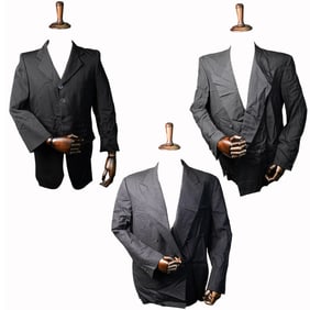 (3 Pcs) Men’s Designer Jackets (Valentino, Comme Des Garcon)
