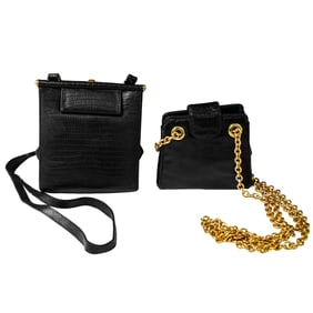 (2 Pcs) Judith Leiber & Donna Karan Women’s Purse