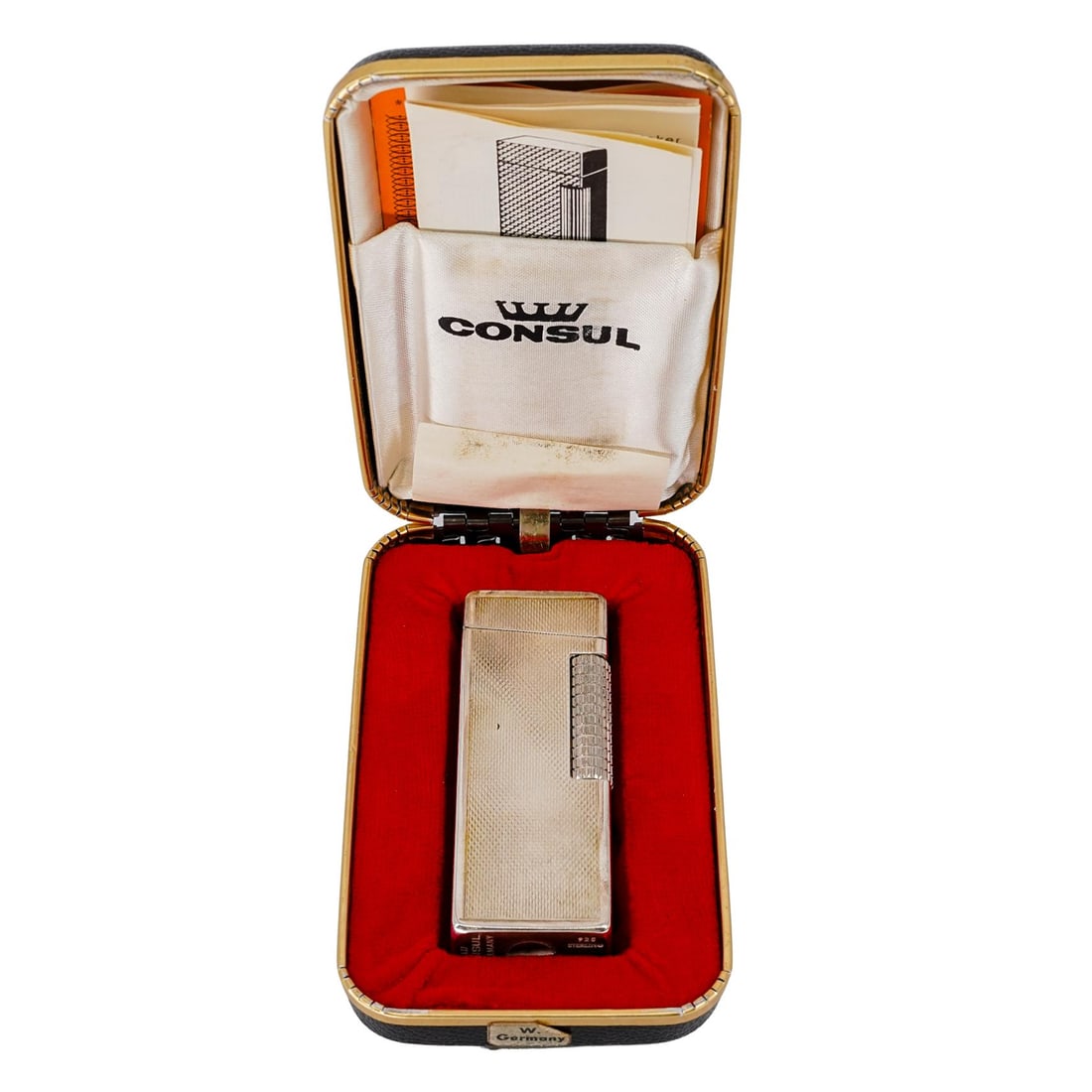 Vintage Sterling Silver German Lighter W/ Box (1 of 9)