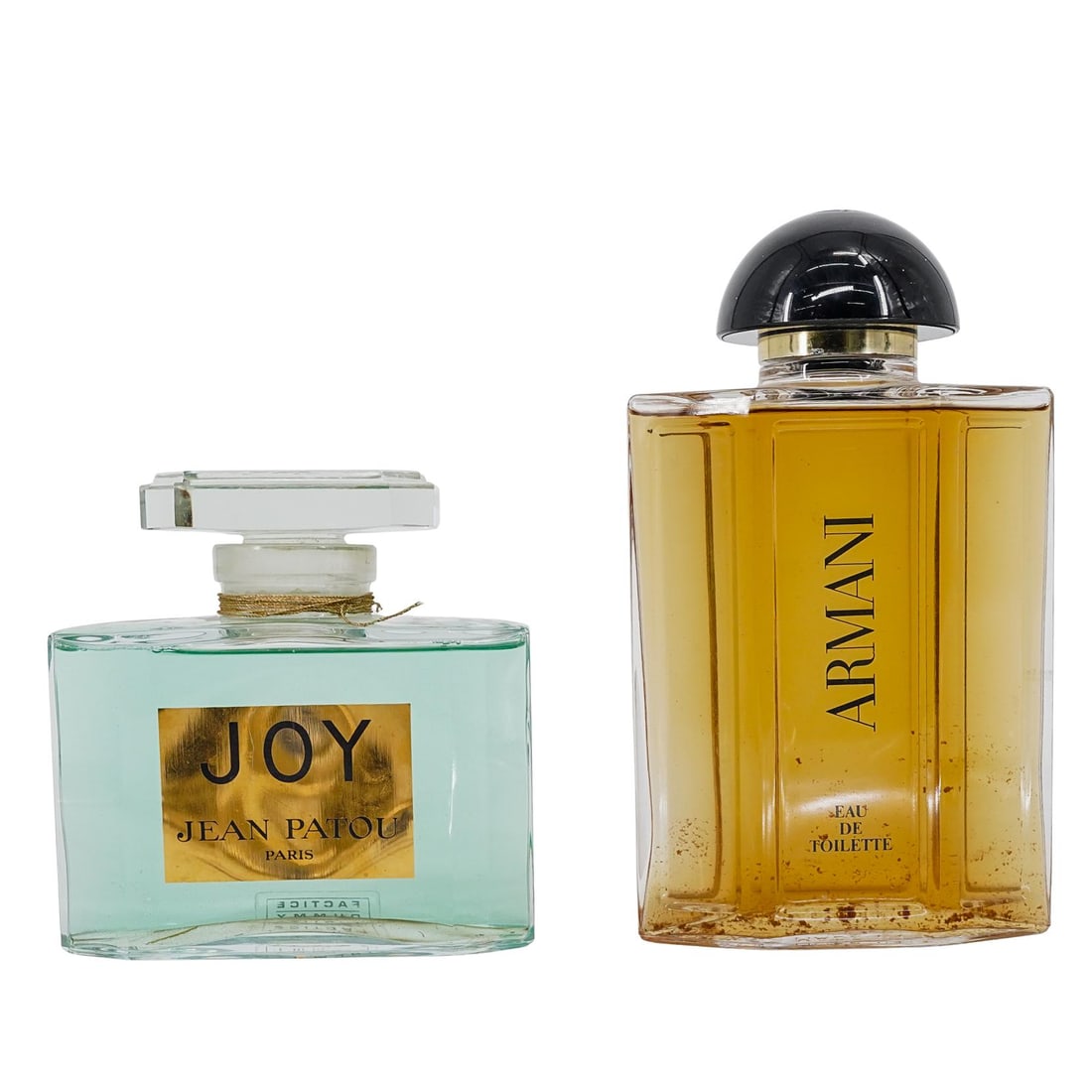 (2 Pcs) Armani & Joy by Jean Patou "Eau de Toilette" Display Bottles (1 of 7)