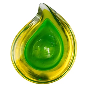 Vintage Murano Glass Sommerso Bowl