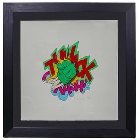 Crash (John Matos) Pop Art Lithograph