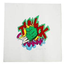 Crash (John Matos) Pop Art Lithograph