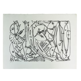 Pair of Jose Maria Mijares (Cuban, 1921-2004) Lithograph