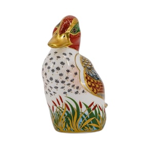 Royal Crown Derby Green Winged Teal Paperweight
