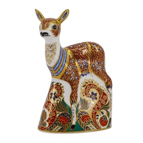 Royal Crown Derby Fawn Paperweight