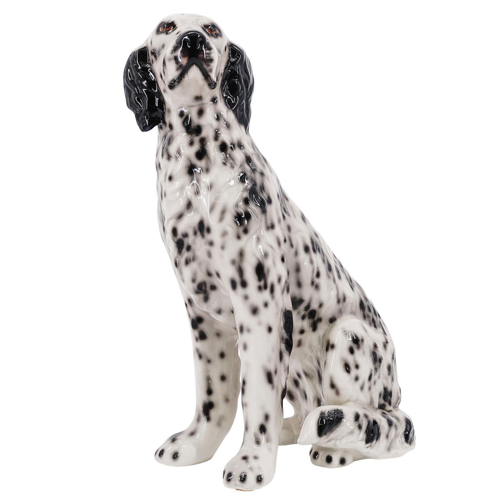 Italian Porcelain Dalmatian Sculpture (1 of 7)