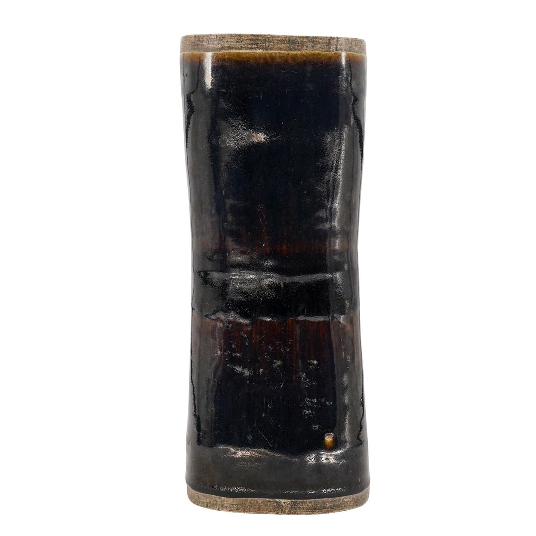 Signed Chinese Ceramic Neck Pillow (1 of 6)