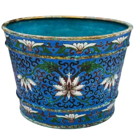 Chinese Cloisonne Enameled Jardiniere