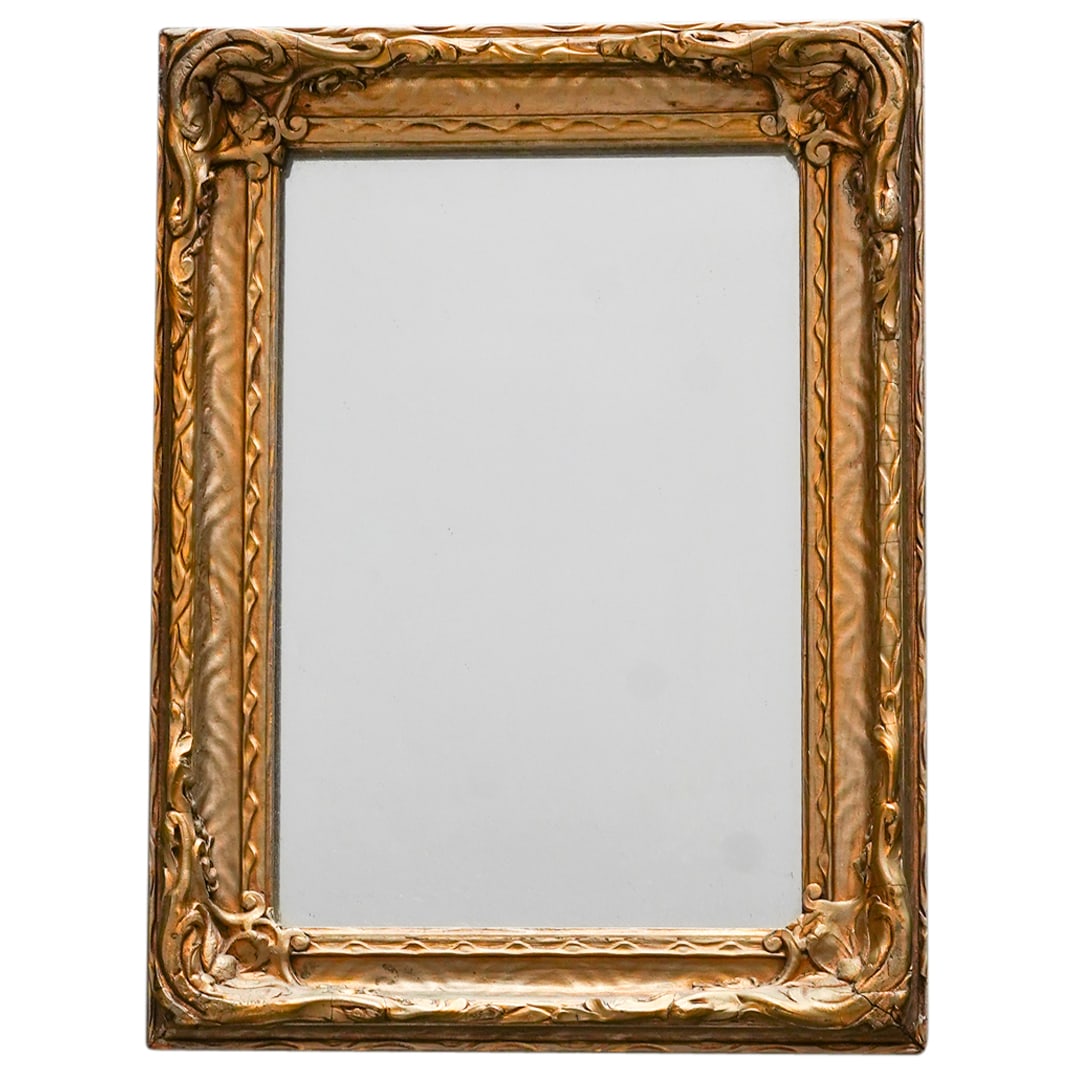 Antique Gilt Wood Wall Mirror (1 of 3)