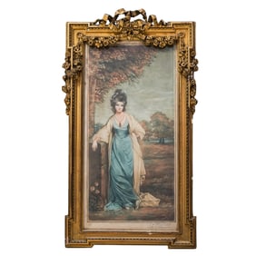 Samuel Arlent Edwards (1861-1938, English) Signed Engraving from Frederick Keppel & Co.